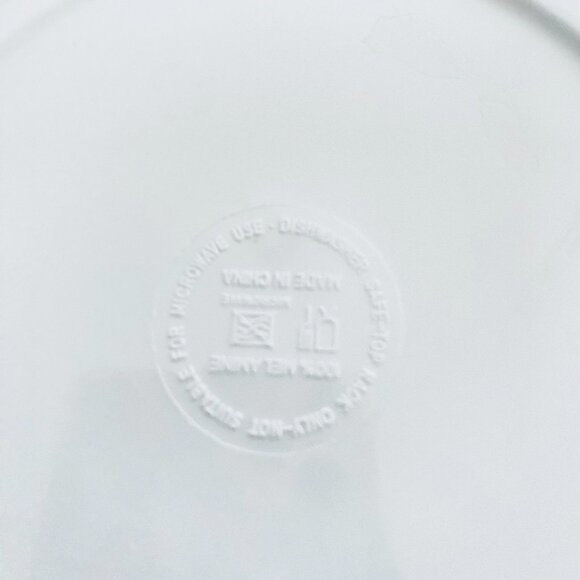 White Marble Melamine Serving Bowl Salad Pasta Bowl - Set of 4 - Picture 2 of 4